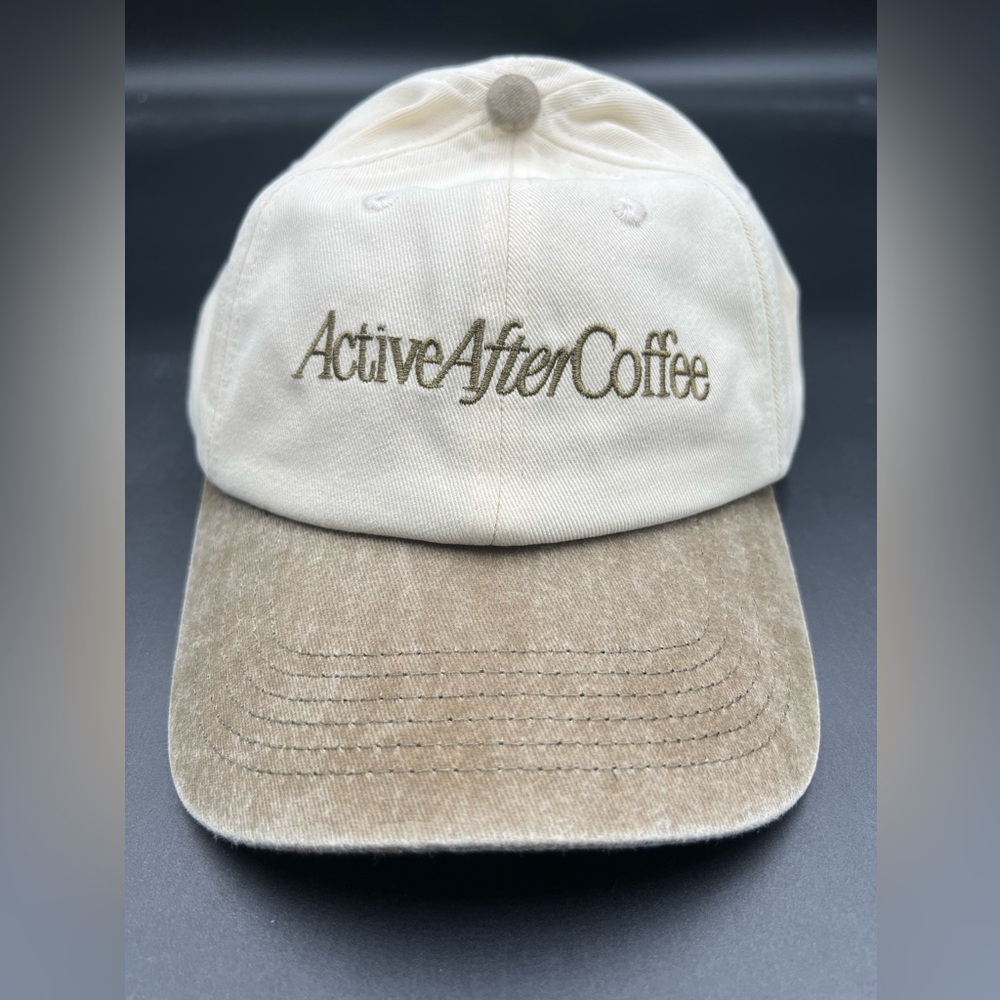 New‎ Active After Coffee cream and olive hate. OS adjustable back. NWT